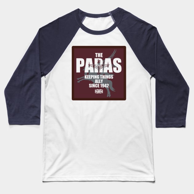 The Paras - Keeping Things Ally Since 1942 Baseball T-Shirt by TCP